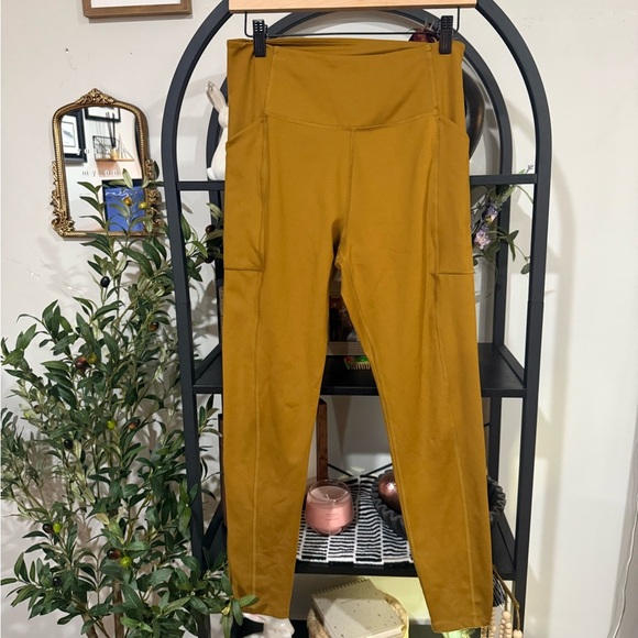 Girlfriend Collective  High-Waisted Leggings size large with pockets - Picture 1 of 11